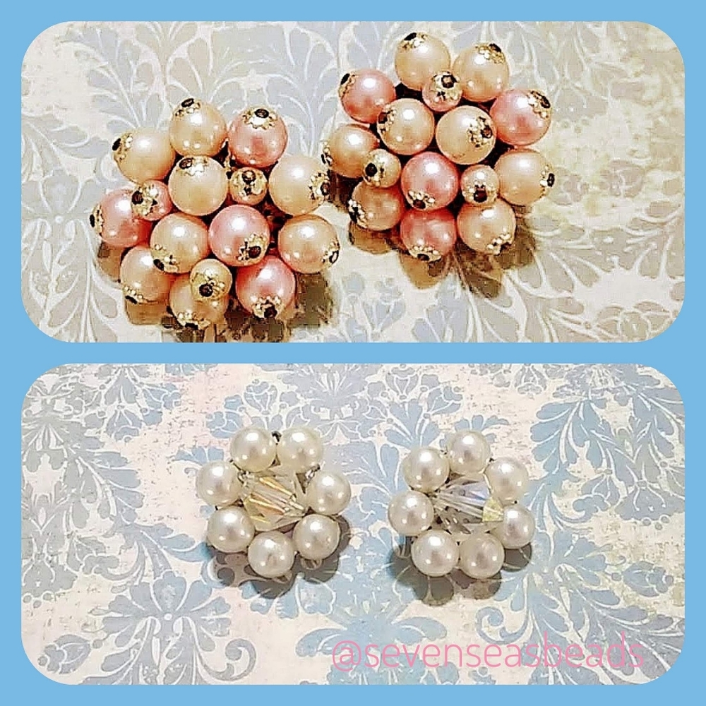 💘Pair Vintage Japanese Earrings